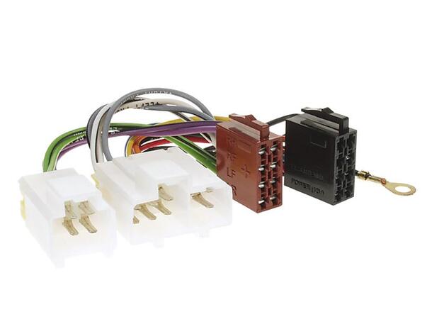 ISO-adapter, Nissan ->00 Kobler strøm / 4 høyttalere
